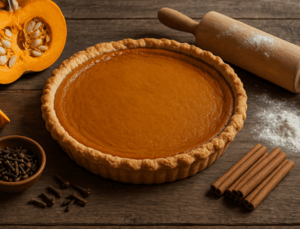 pumpkin pie recette