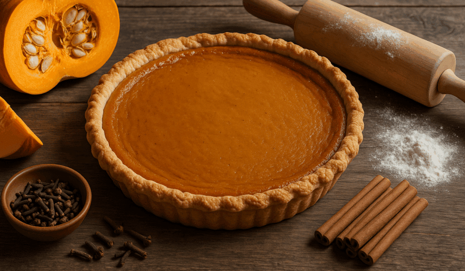 pumpkin pie recette